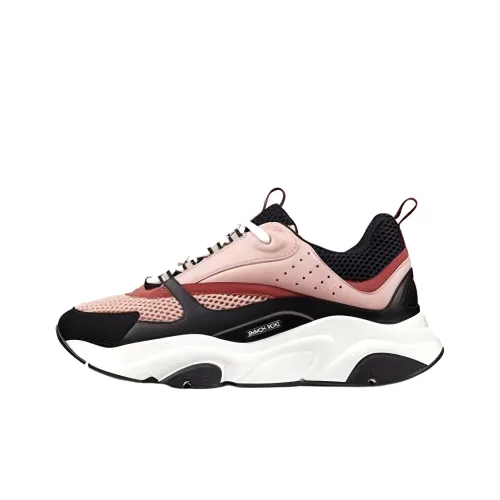 DIOR B22 Износостойкий и Легкий Низкий Топ Повседневная Обувь Мужская Розовая