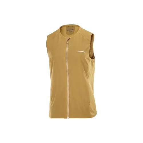 SALOMON Mountain Bright Olive Women's Vest SALOMON Гора Яркий Оливковый Женские Жилеты