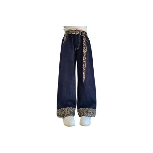 Because no Темно-синий Kids Джинсы