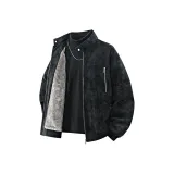 Черный с флисовой подкладкой