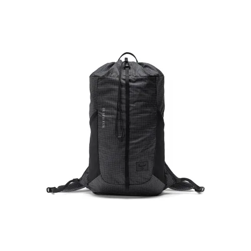Herschel Nylon Backpack Medium Unisex Classic Black Snow Mountain White Herschel Нейлон Рюкзак Средний Унисекс Классический Черный Снежная Гора Белый