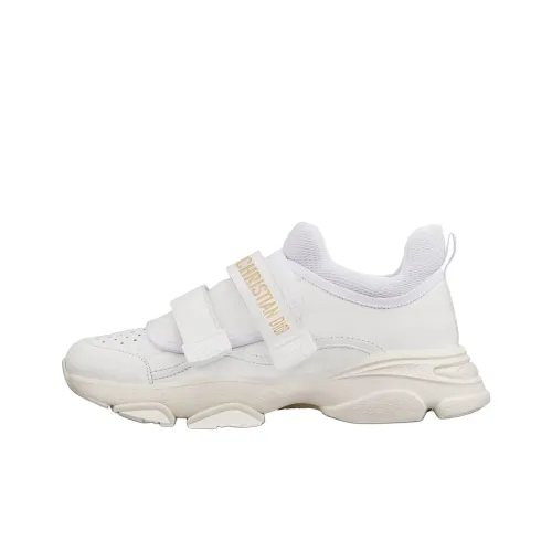 DIOR D Прогулка Низкий Топ Повседневный Женские Белые