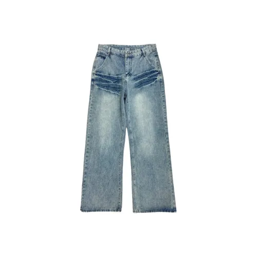 FORCEPULR Blue Unisex Jeans FORCEPULR Синий Унисекс Джинсы
