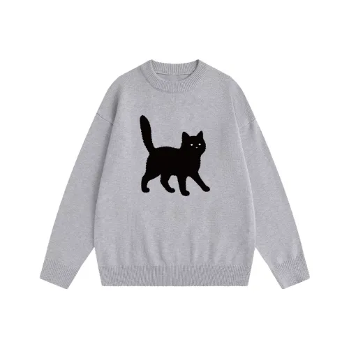 TWEE OKAY Серый Унисекс Свитеры