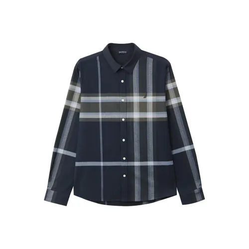 NAUTICA Riddle Синий 4SC Мужская Рубашка