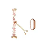 Розовый-Звезды+Розово-золотой Ромб Чехол