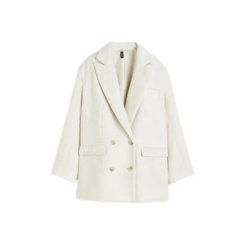 H M Кремовые Женские Деловые Костюмы