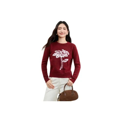 SENTUBILA Бургунди Женские Свитера