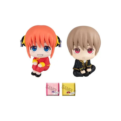MegaHouse LOOKUP Кагура Сого Окита Наборы одежды с бонусной фигуркой в стиле чиби 10 см