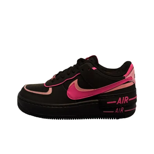 Nike AF1 Shadow Скейтборд Кроссовки Женские Черный Розовый