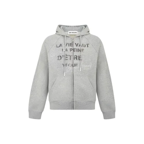 Ann Andelman Серый Мужской Свитшот