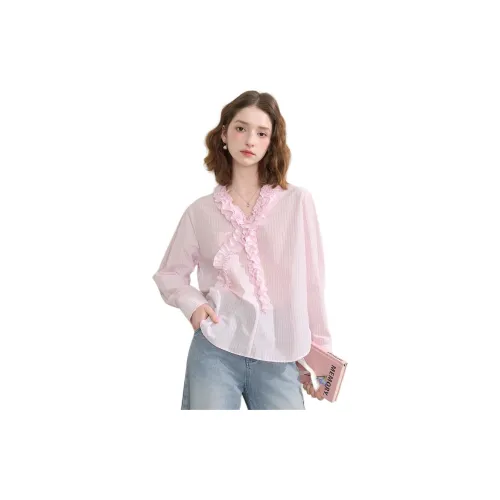 WESTLINK Розовые Женские Рубашки