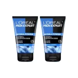 Мужской водорастворимый питательный двойной очищающий гель Новый, упаковка 100 мл * 2