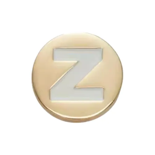 Crocs Аксессуары для обуви из цинкового сплава Унисекс Золото