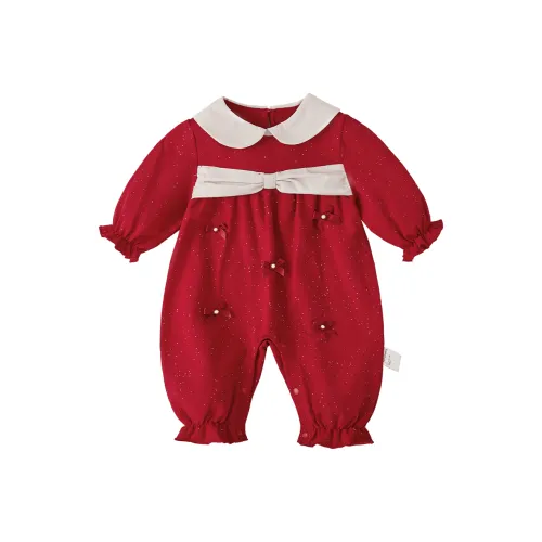 JELLYBABY Отложной воротник Дизайн Длинный рукав Комбинезон