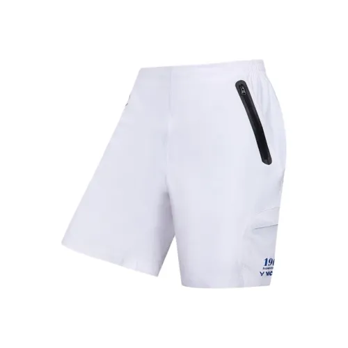 Victor Молоко Белые Унисекс Спортивные Шорты