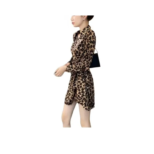 AHRTB Длинное платье с длинными рукавами женское