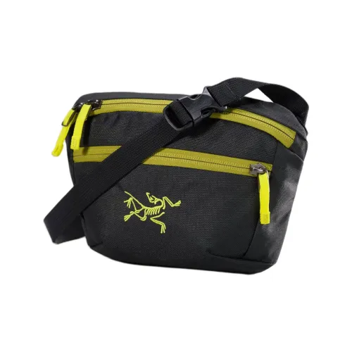 Arcteryx Mantis Полиэстер Бананка Мужской Черный Оливковый Лесной мшистый