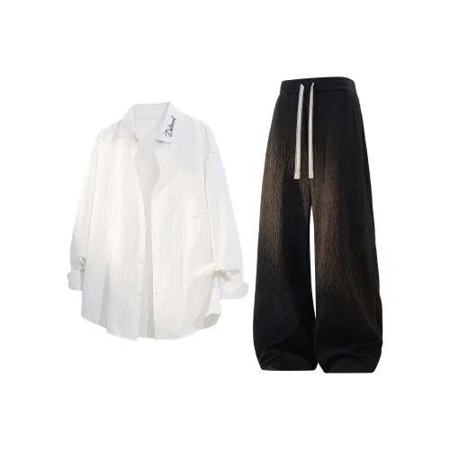 PULUSHIDUOTEMENGDE Рубашка Комплект Унисекс