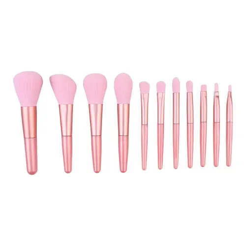 Luo Youte 11 шт. Розовый Набор одежды с кистями для макияжа Настройка