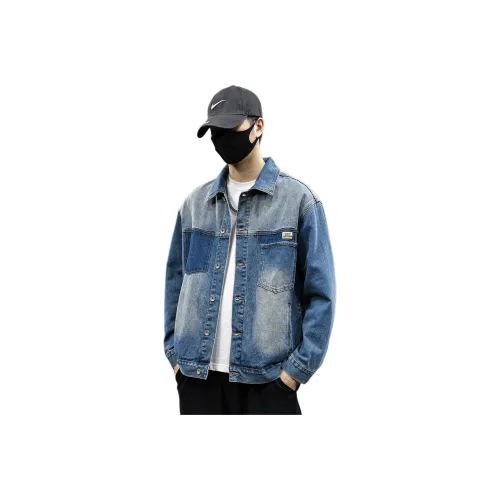 Tonlion Средне-голубой Унисекс Рубашки