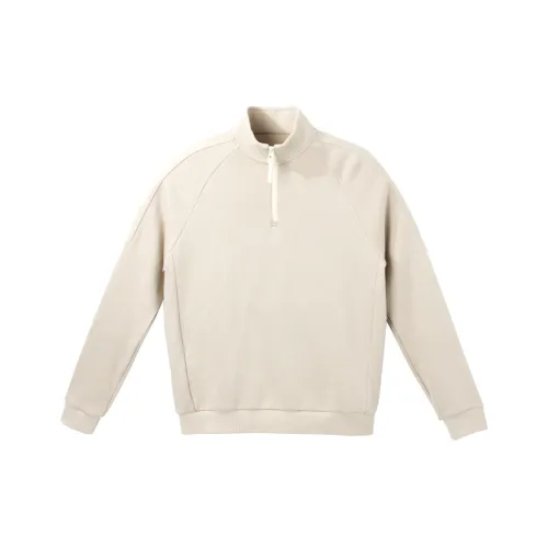 Mr.Bu Элегантный Бежевый Абрикос Мужские Толстовки