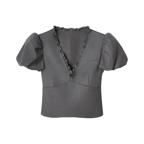 UENA Серый топ в наличии Унисекс T-рубашки