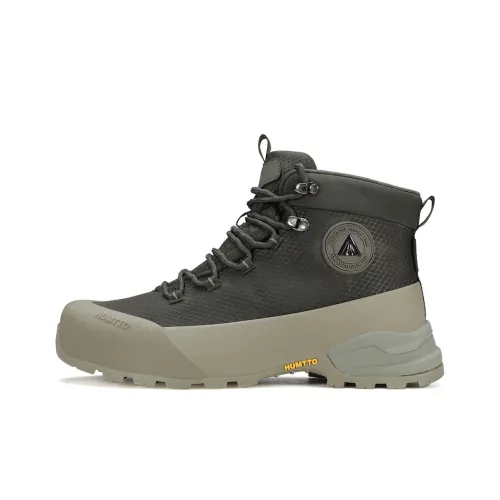 HUMTTO Амортизаторы Slip-resistant Abrasion-resistant High Top Hiking Shoes Men's Army Green