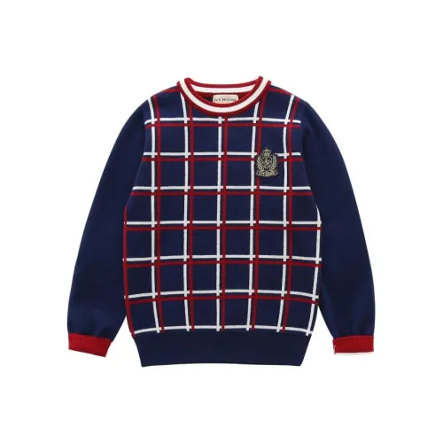 IVY HOUSE;IH Темно-синий Синий Унисекс Свитера