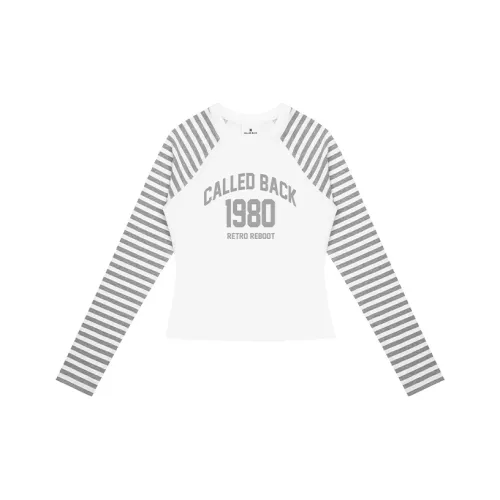 CALLED BACK Длинный рукав Т-рубашка Женская