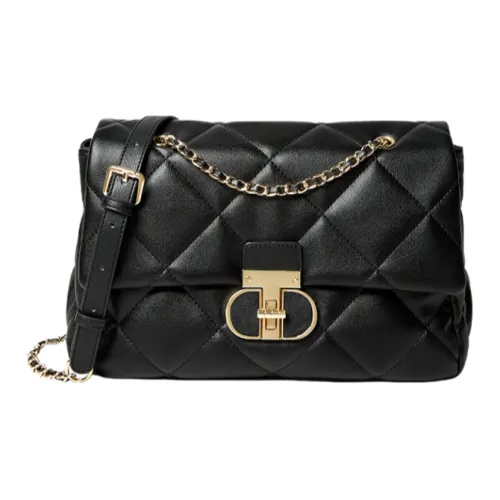 OUBOTE Сумки через плечо из синтетической кожи женские полночный черный экрю