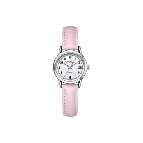 Dickies Campus Time Collection Кварцевые Женские Часы с Белым Циферблатом