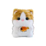 Обнимающая Кошка Сдерживающая Рыбку