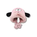 Румяна Розовый, Милый Щенок Плюшевая Шляпа