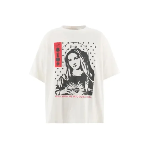 SAINT Mxxxxx x Kawamura Kōsuke Collaboration FW25 T-Shirt Унисекс