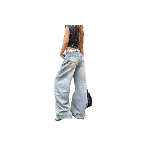 NVRFRGT Vintage Light Women's Jeans NVRFRGT Винтажные Светлые Женские Джинсы