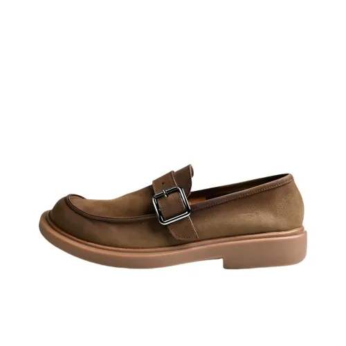 Brounvanm Лоферы 3 см Мужской Хаки