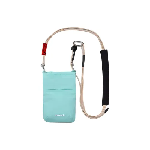 Topologie 3mm THREE Strand Плечевой ремень Чехол для телефона Сумка через плечо Унисекс Мятно-зеленый