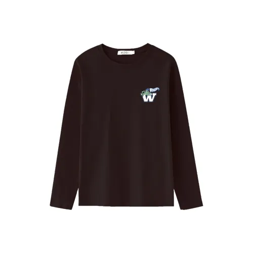 MIZIQI Стандартная Длинная Рукавная Рубашка Женская