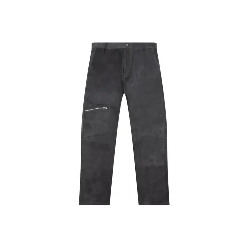 REPRESENT Выстиранные Черные Мужские Карго Брюки