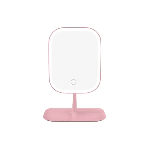 BAILINGBAILI Умное зеркало для макияжа LED с освещением вращающееся квадратное зеркало для стола