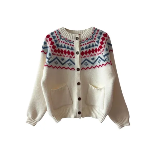 OURUOKE Белый Женский Трикотаж