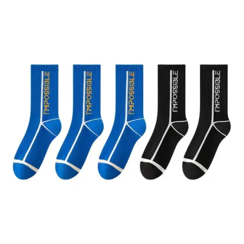 MIIOW Летние носки Crew для мужчин упаковка из 5 пар