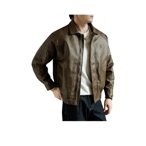 Evil Lions Кожа Куртка Унисекс