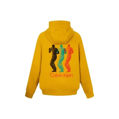 CALVIN KLEIN Толстовка Мужской Темно-желтый