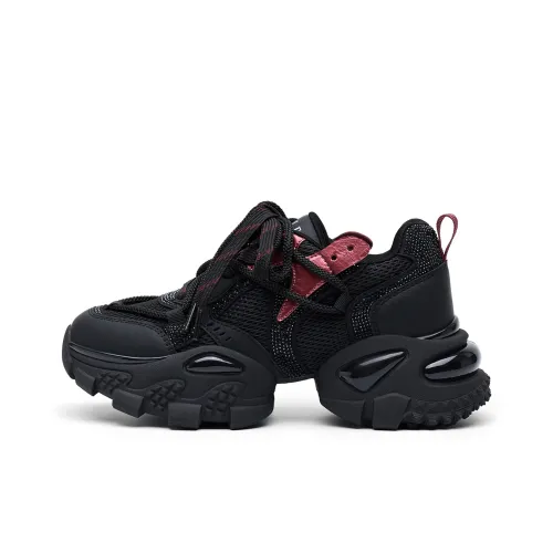 ELLE Низкий топ толстая подошва кроссовки женские