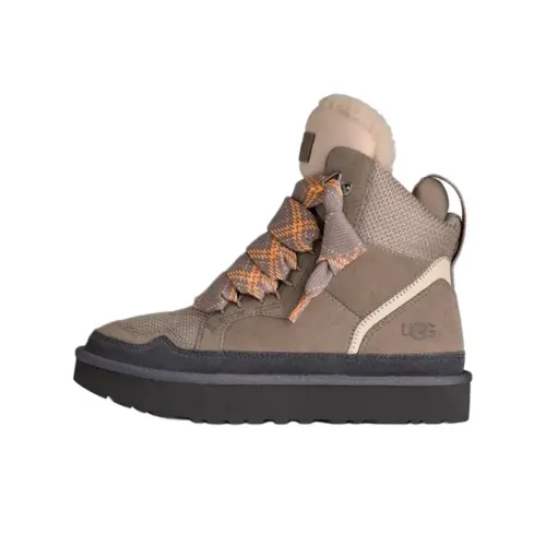 UGG Highmel High Топ Скейтборд Кроссовки Женские Серый Цвет