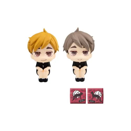 MegaHouse LOOKUP Волейбол!! MIYA MIYA Одежда Sets с Бонусным Содержимым Команда UNIFORM Ver Фигурки в стиле Chibi