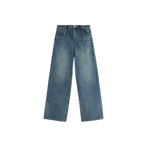 Inman Джинсовый синий Женские джинсы