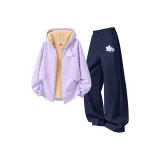 [Thickened и с флисовой подкладкой] Вишневый цветок K Таро фиолетовый + Вишневый цветок K Темно-синий